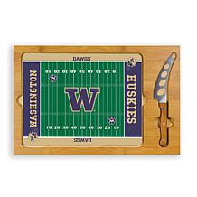 Picnic Time Glass Top Cutting Set-Un. of Washington