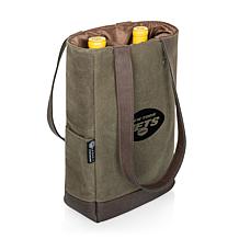 Picnic Time Officially Licensed NFL Green 2Bottle Wine Cooler - Jets  