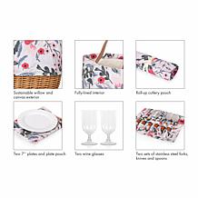 Picnic Time Promenade Basket - Floral Pattern