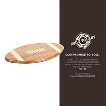 Picnic Time Touchdown! Football Cutting Board & Serving Tray, Bamboo