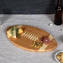 Picnic Time Touchdown! Football Cutting Board & Serving Tray, Bamboo