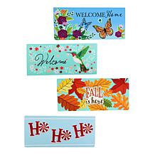 Plow & Hearth Switchmat with Interchangeable Seasonal Designs