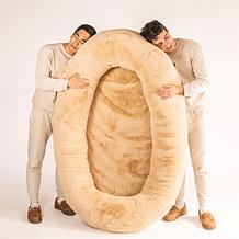 Plufl Ultra Comfy Machine Washable Human Dog Bed