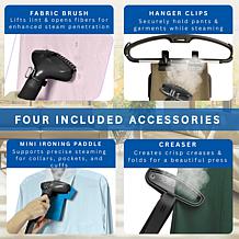 Powerful 1500W Garment Steamer with 1.8L Tank & Foot Pedal