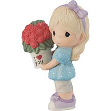 Precious Moments 212001 My Love For You Continues to Grow Grl Figurine