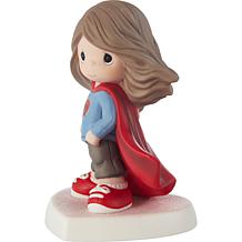 Precious Moments You're My Super Mom Figurine - Light Skin, Brunette