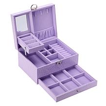 Prestige™ Anti-Tarnish 2-Layer Jewelry Box with Mirror