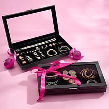 Prestige™ Set of 2 Large Stackable Jewelry Boxes - Smooth Finish