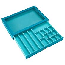 Prestige™ Single Drawer Jewelry Box with 16 Compartments