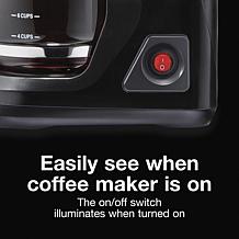 Proctor Silex® FrontFill™ Compact 12 Cup Coffee Maker