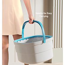 Professor Amos Mighty Mop with Spin, Scrub and Rinse Design