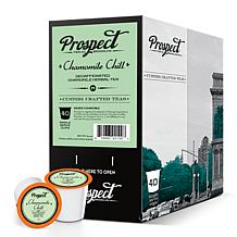Prospect Tea Decaf Chamomile Chill Herbal Tea Pods for Keurig 40-Count