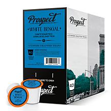 Prospect Tea White Bengal Darjeeling Tea Pods for Keurig 40-Count