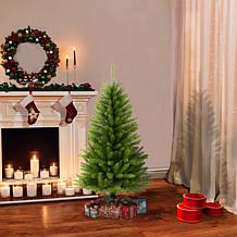 Puleo International 4' Artificial Fir Christmas Tree with Stand, Green
