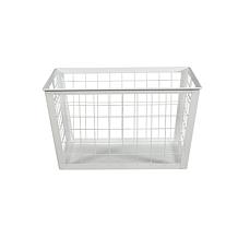 Puleo International 7" Durable Multifunctional Wire Basket - White ...