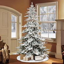 Puleo International 7.5' 500-Light Artificial Utah Fir Tree, Green