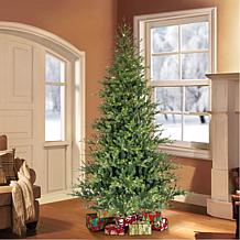 Puleo International 7.5' Pre-Lit Alberta Spruce Christmas Tree