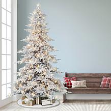 Puleo International 9 ft Pre-lit Utah Fir Tree, 800 UL Clear Lights