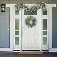 Puleo International Lambs Ear Garland, 6' x 10"