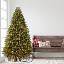 Puleo Intl. Pre-Lit 7.5' Middleburry Spruce Artificial Christmas Tree