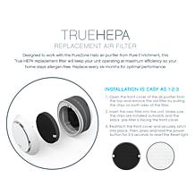 Pure Enrichment Halo Replacement Hepa Filter with Pre Filter