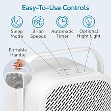 Pure Enrichment PureZone Duo True HEPA Night Light