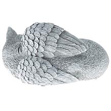 Pure Garden Pet Memorial Keepsake Statue - Sleeping Angel Cat