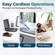 Purely C105 Wireless Keyboard Vacuum Electronic Accessory Cleaner