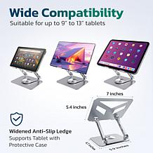 Purely SW60 Swivel Tablet Stand Holder for iOS and Android Tablets