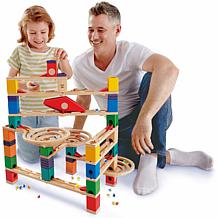 Quadrilla Wooden Marble Run Vertigo 134 Piece DIY Construction Set
