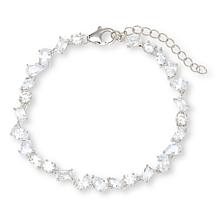 Radiance by Absolute™ 14.63ctw Multishaped Stone Line Bracelet