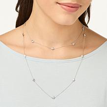 Radiance by Absolute™ 16" and 24" Station Necklace 2-piece Set