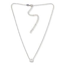 Radiance by Absolute™ 16" East-West Solitaire Necklace