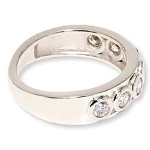 Radiance by Absolute™ 1.65ctw Round Bezel-Set Band Ring