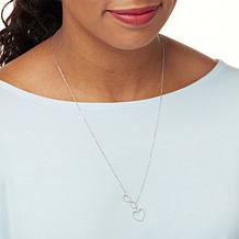 Radiance by Absolute™ 24" Infinity Heart Pavé Y-Necklace