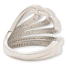 Radiance by Absolute™ 2.80ctw Fluid Wave Wrap Ring