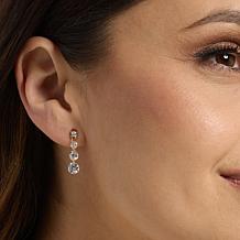 Radiance by Absolute™ 3.50ctw 4-Stone Floating Drop Earrings