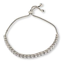 Radiance by Absolute™ 4mm Round Adjustable Tennis Bolo Bracelet
