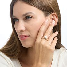 Radiance by Absolute™ 5.84ctw Cushion Cut Floating Ring