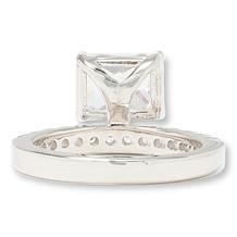Radiance by Absolute™ 5.96ctw Emerald Cut Floating Ring