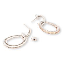 Radiance by Absolute™ 5ctw Mocha Mousse Teardrop Drop Earrings