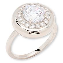 Radiance by Absolute™ 6.32ctw Framed Halo Circle Ring