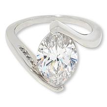 Radiance by Absolute™ 7.02ct Marquise Solitaire Bypass Ring