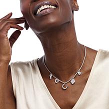 Radiance by Absolute™ 7.09ct CZ Marysol Patton 5-Charm Necklace