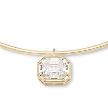 Radiance by Absolute™ 7.25ct Emerald Cut Drop Collar Necklace