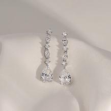Radiance by Absolute™ 7.57ctw Mixed Cut Dangle Drop Earrings