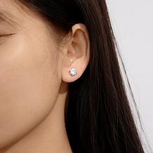 Radiance by Absolute™ 8.64ctw Hoop and Stud Earrings 2-piece Set