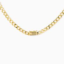 Radiance by Absolute Bezel Chain Link Necklace