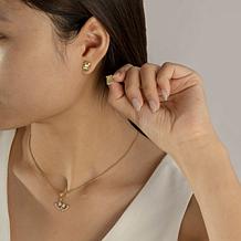 Radiance by Absolute™ Christmas Bell Earrings and Necklace Set