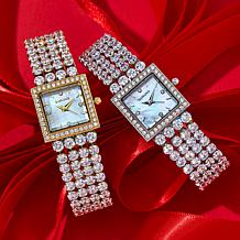 Radiance by Absolute™ Couture Women's 4-Strand Tennis Bracelet Watch